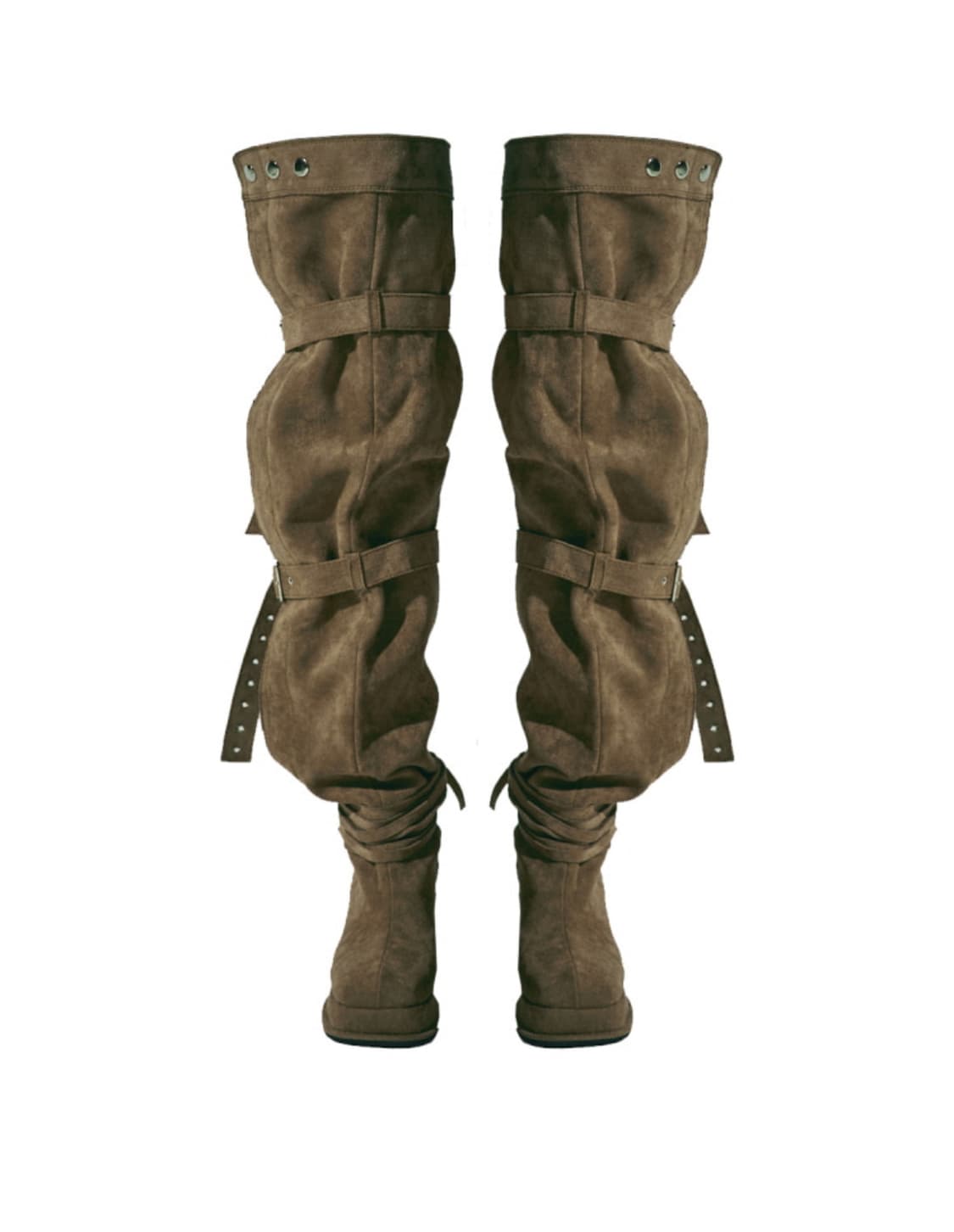 게이트리스 버클 싸이하이 부츠 M 상품이미지2