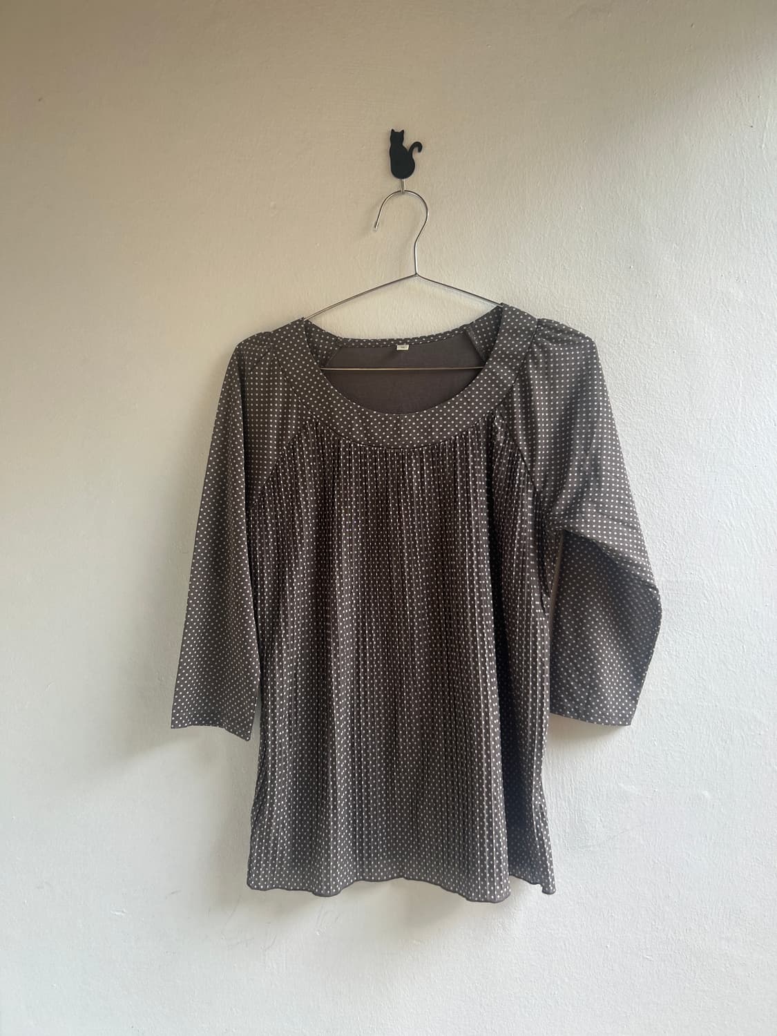 땡땡이 블라우스 상품이미지1