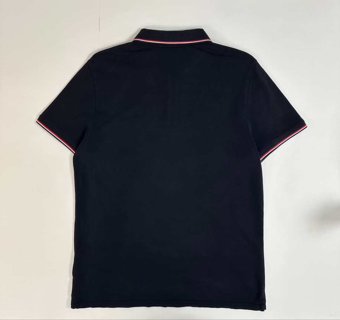 몽클레르 피케 티셔츠 네이비 xxl 상품이미지3