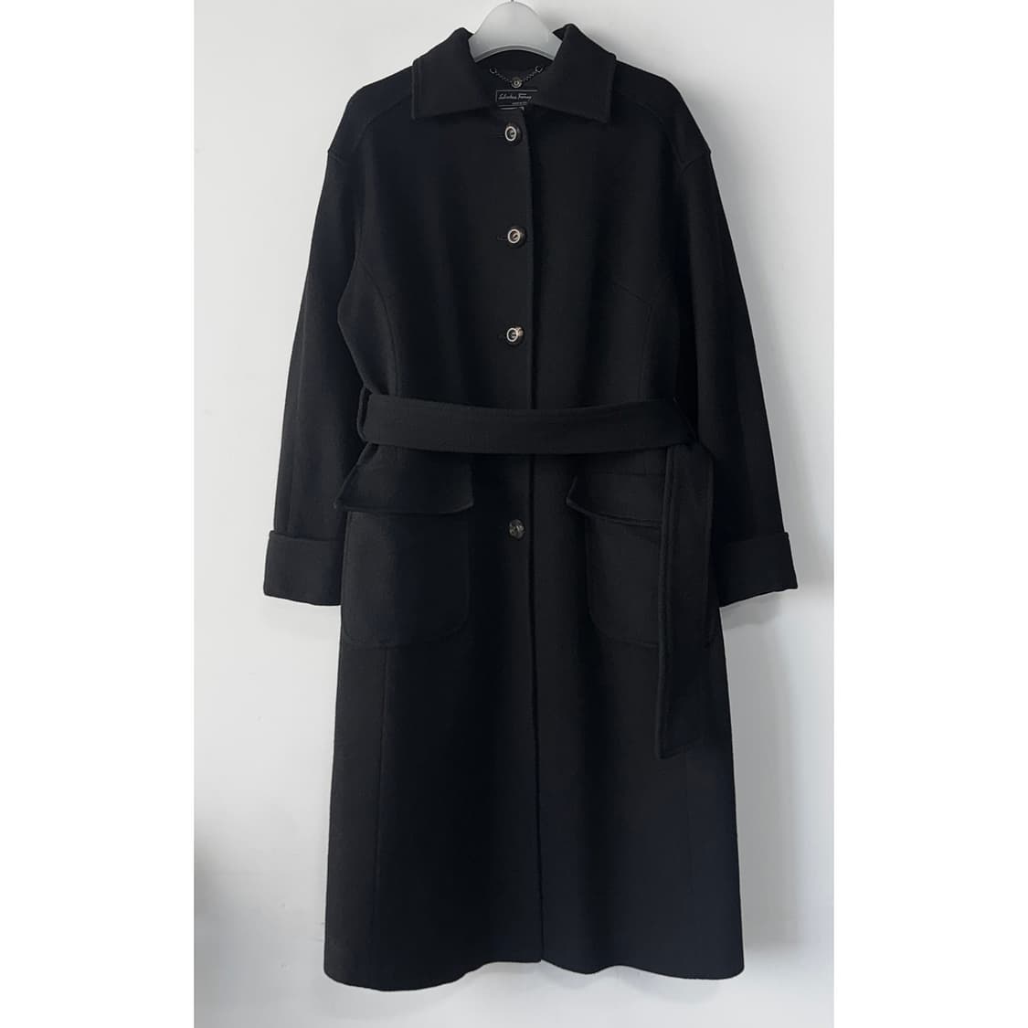 살바토레페라가모 울 캐시 롱 코트 상품이미지1