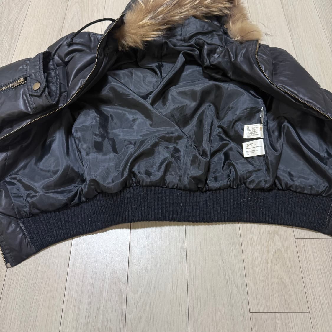 y2k 라쿤 퍼 빈티지 패딩 상품이미지6