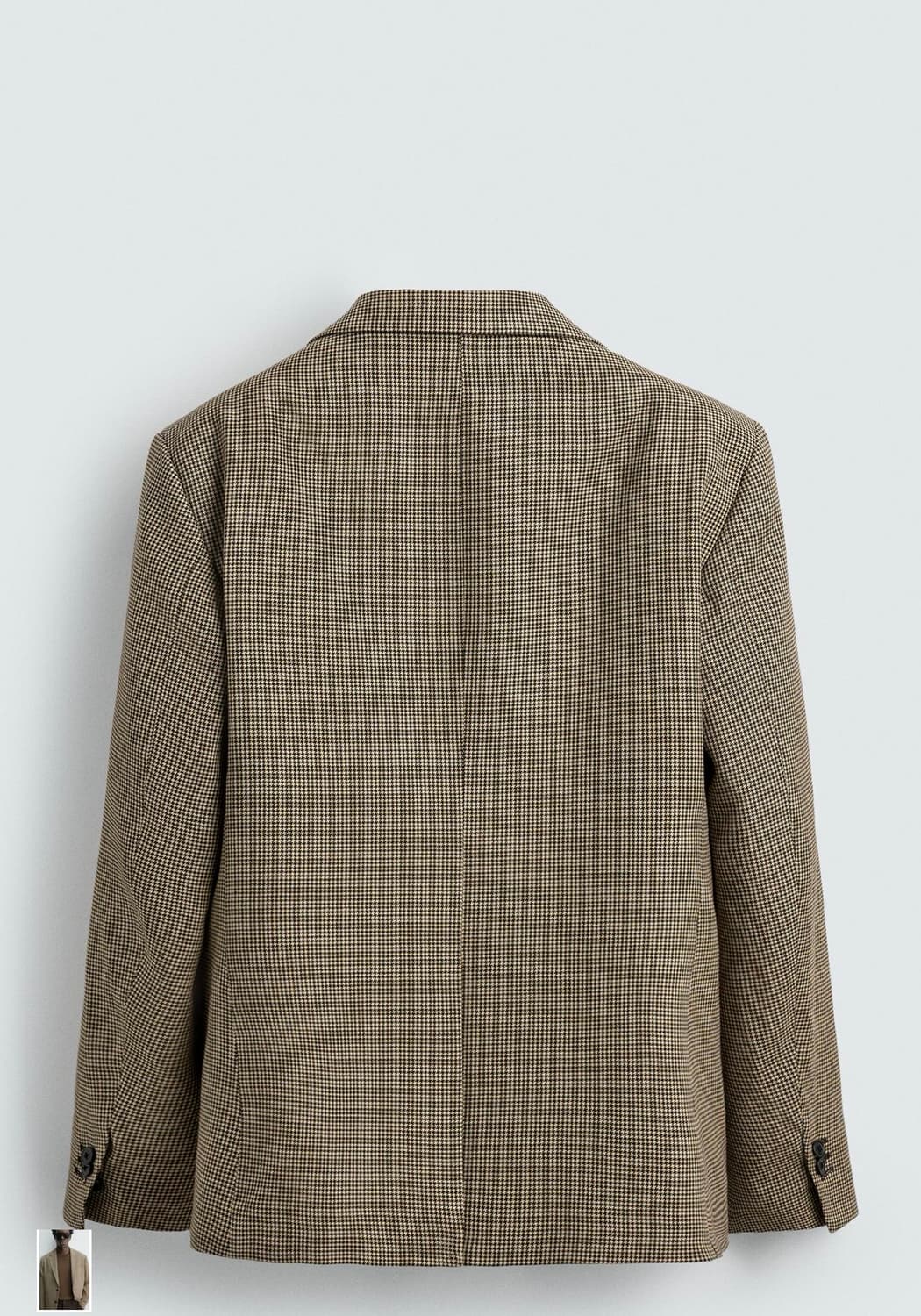 ZARA-코튼 하운드투스 블레이저 상품이미지3