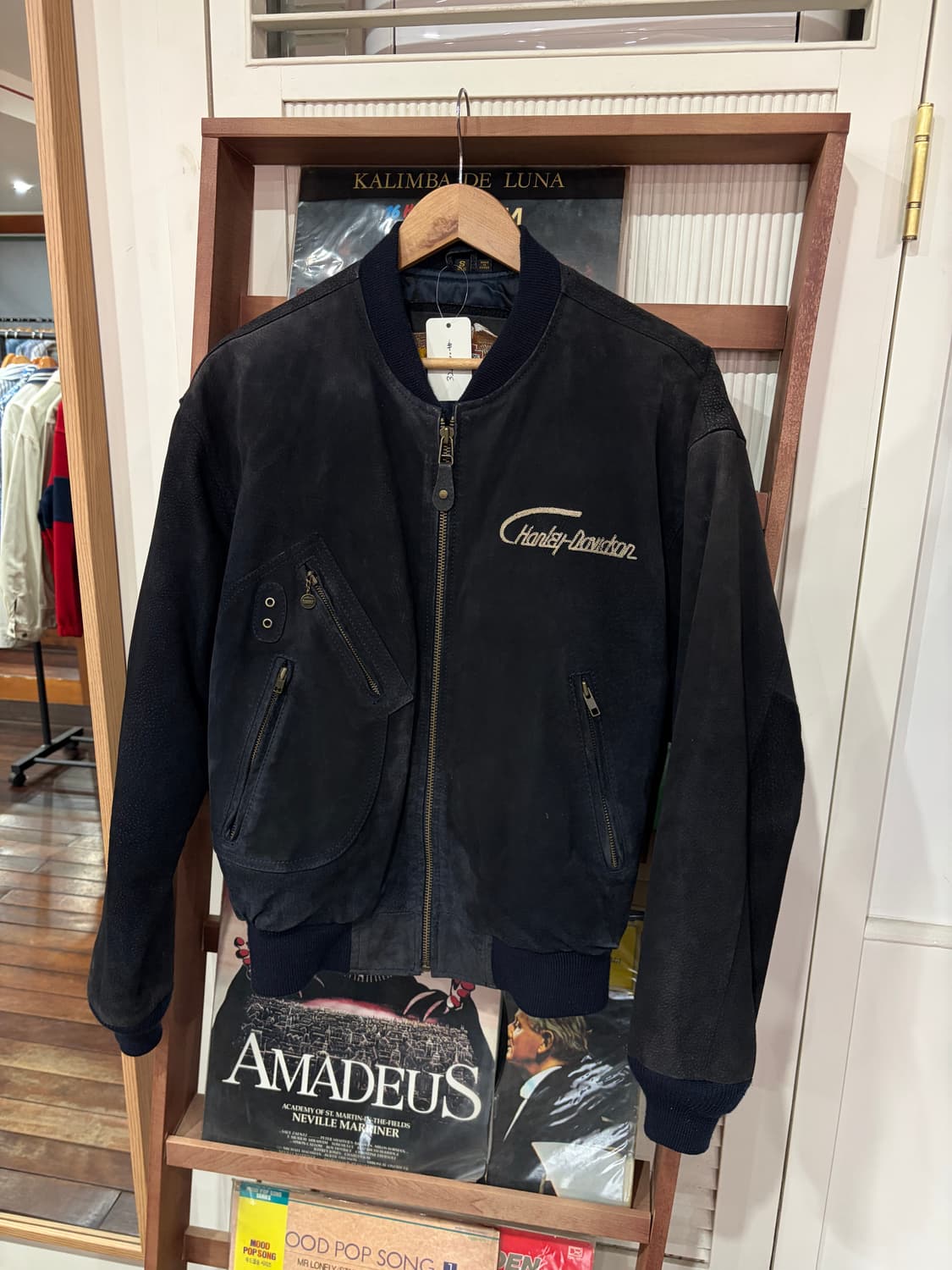 할리데이비슨 피그 스웨이드 레더 자켓 상품이미지1