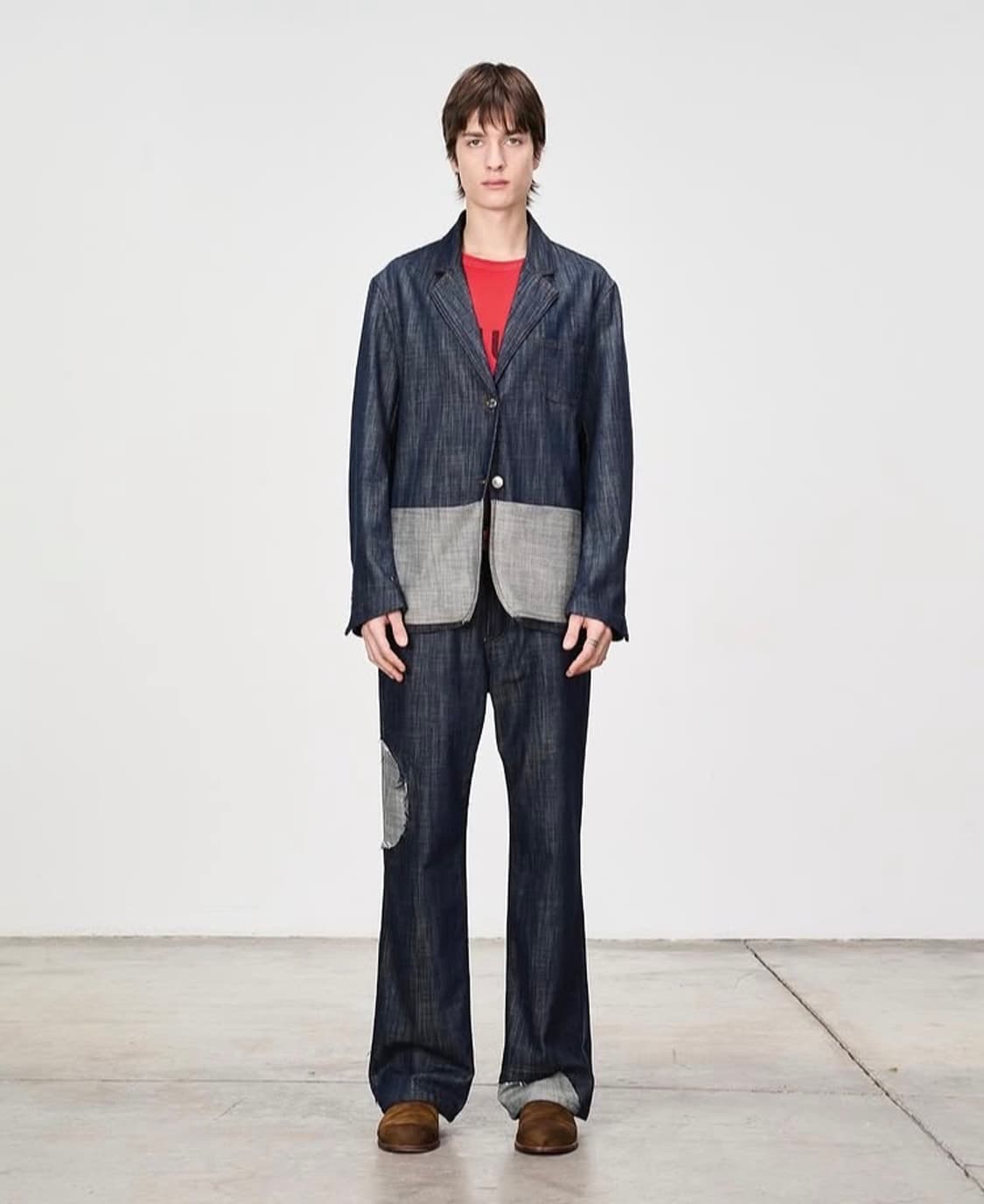 (구매글) Edward cumming circle window jean 상품이미지1