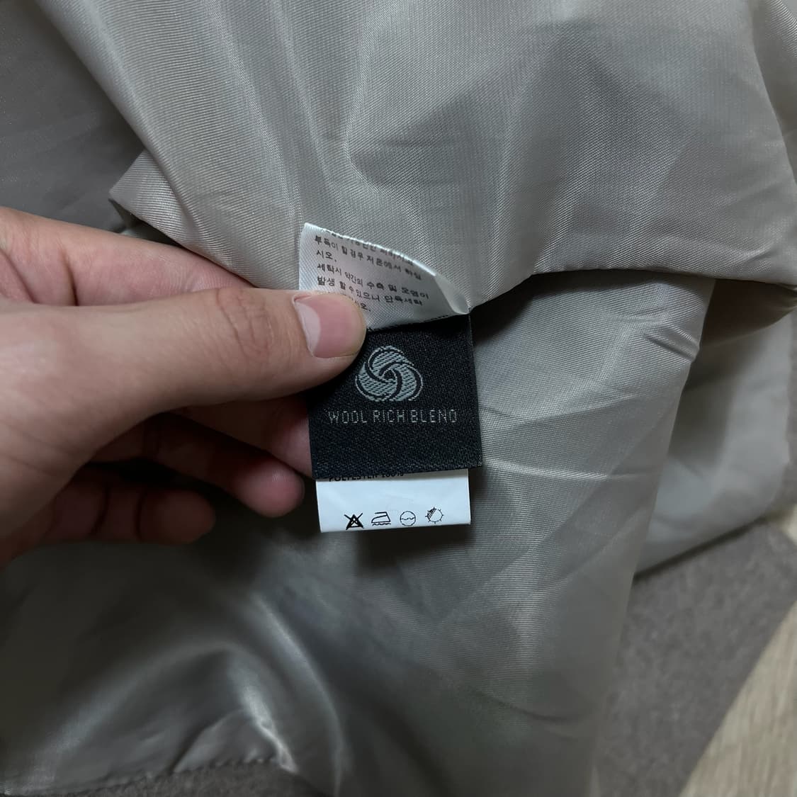 라퍼지스토어 울 카라 트렌치코트 S  상품이미지5