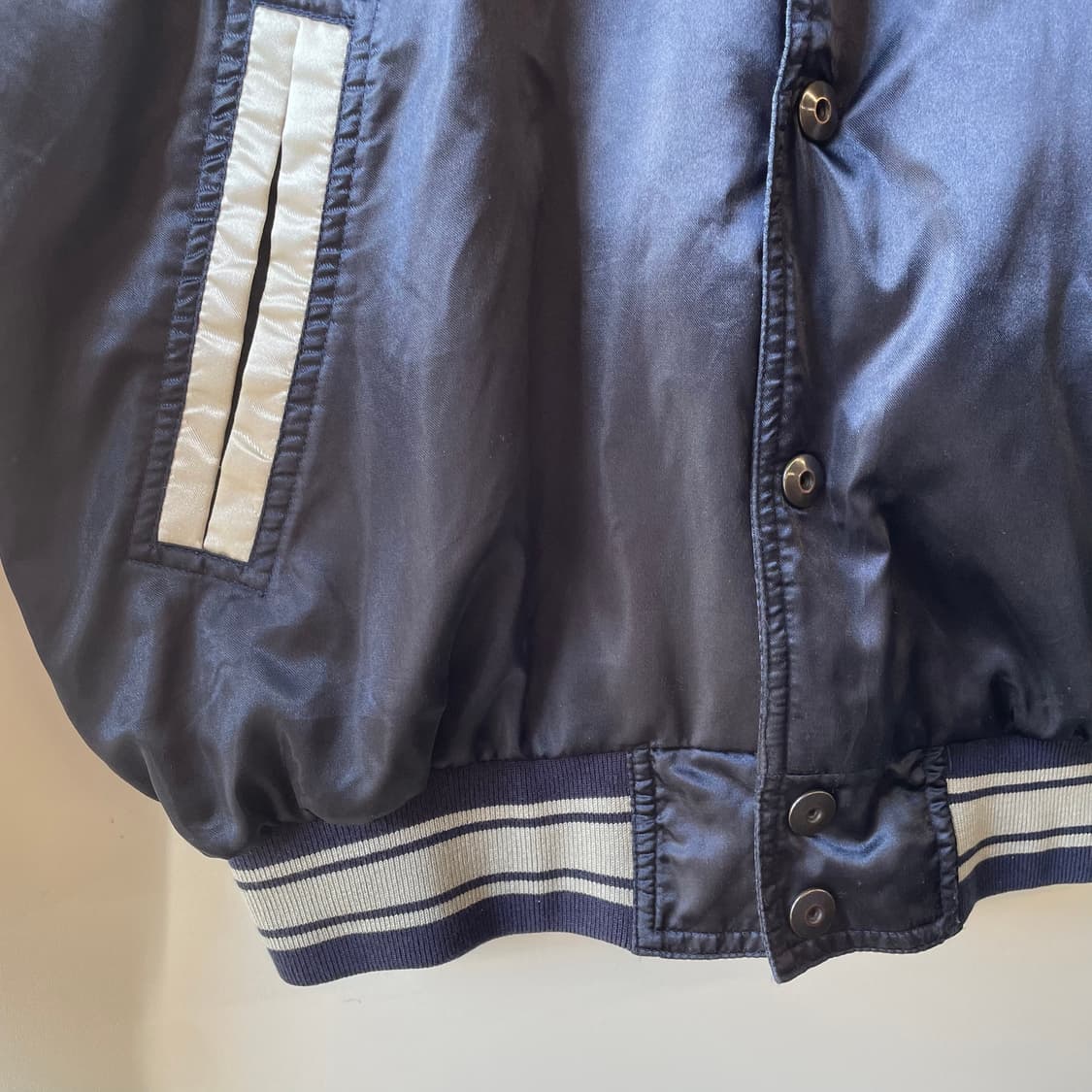 90s 혼다 컬렉션 새틴 자켓 상품이미지4