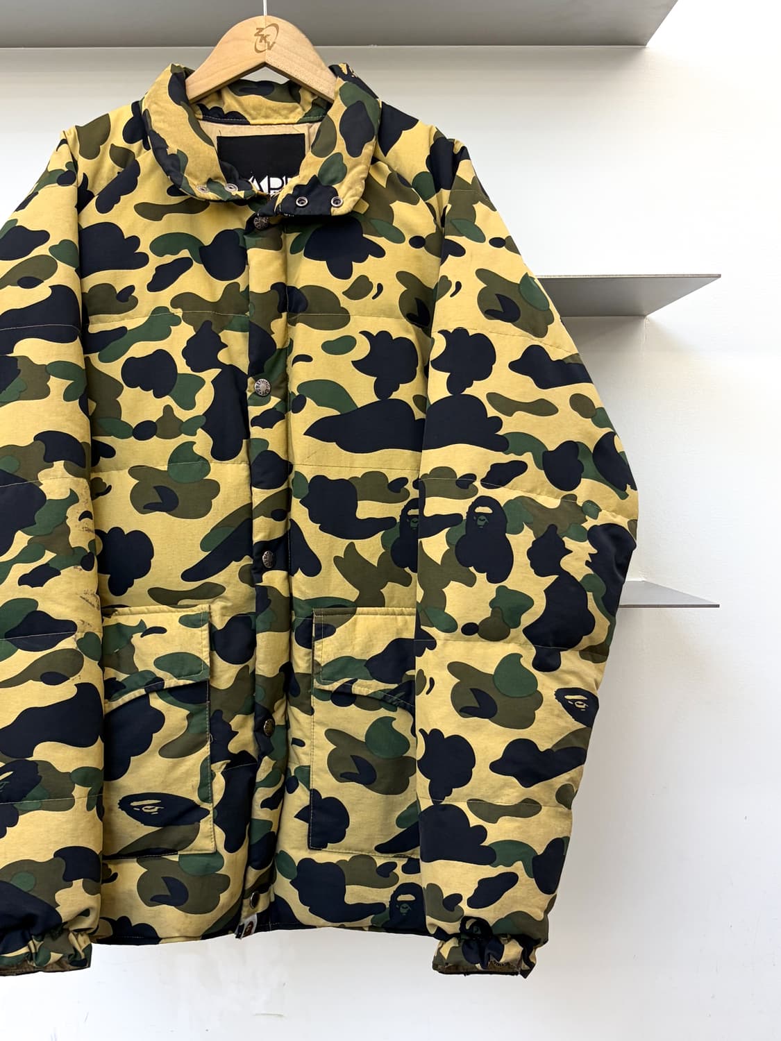 베이프 2000s OG 1st 카모 다운 자켓 상품이미지2