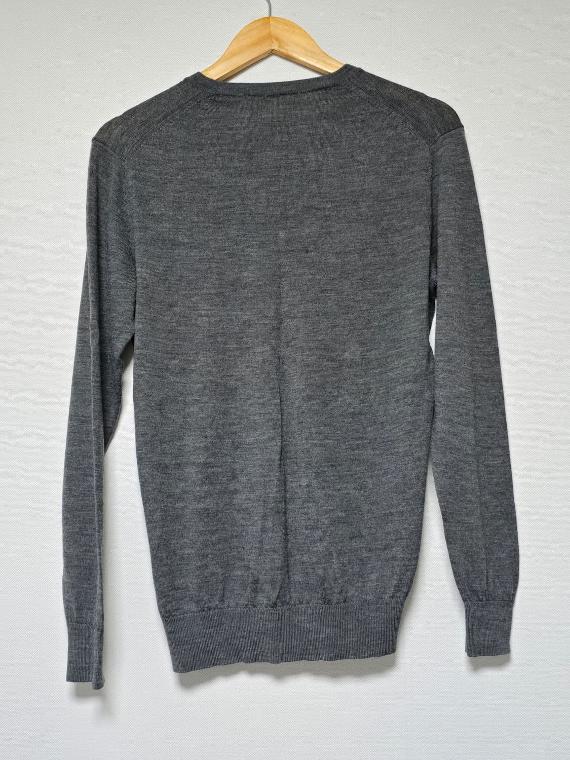 유니클로 울100 pure new wool 니트 M 상품이미지5