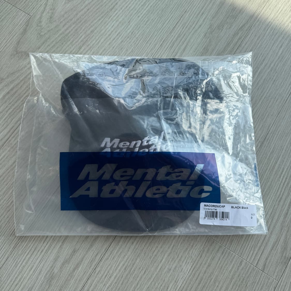 Mental athletic 멘탈애슬래틱 블랙 볼캡 새상품 상품이미지3