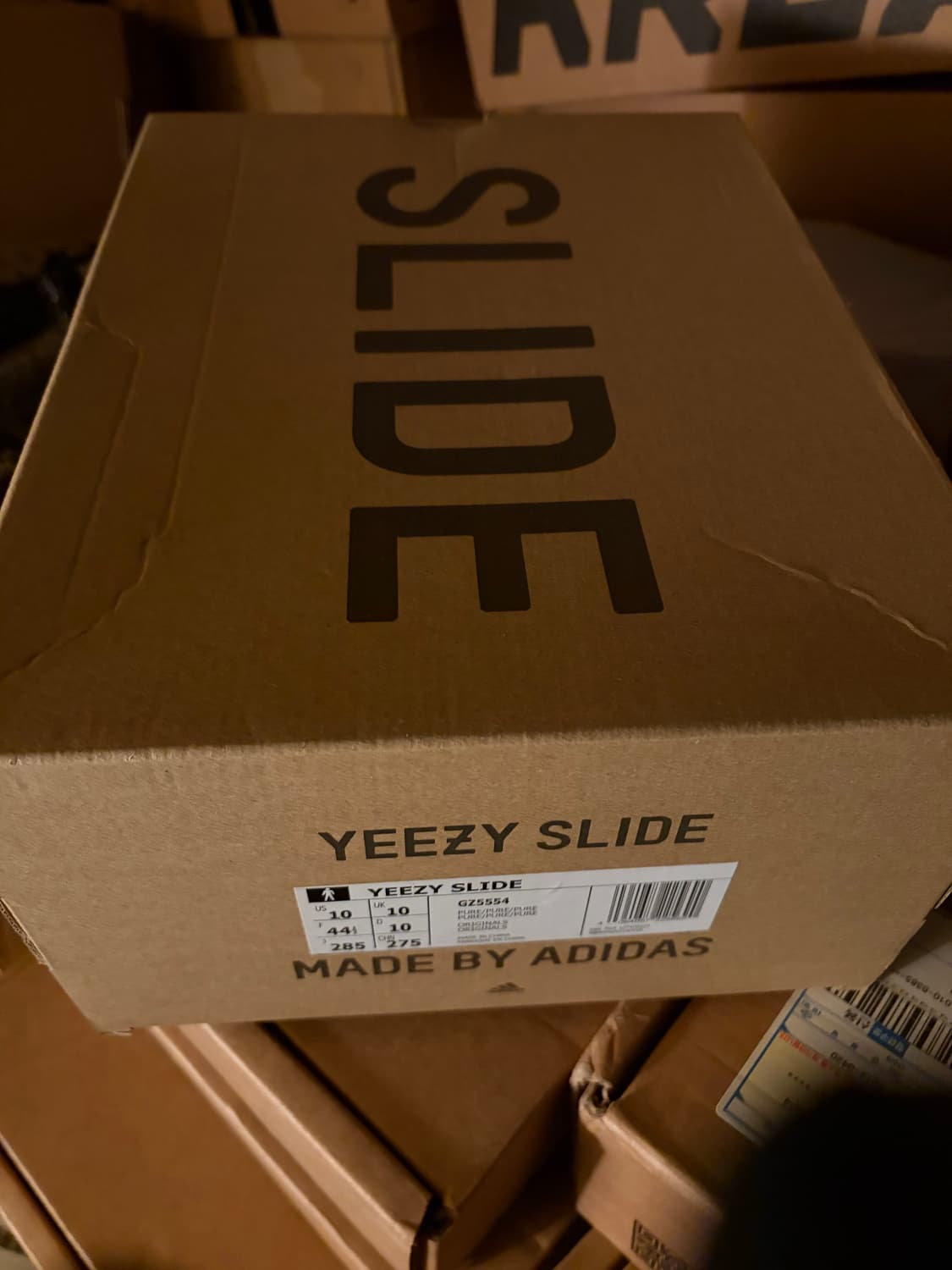 Adidas Yeezy아이다스 이지 슬라이드 퓨어285  GZ5554 상품이미지8