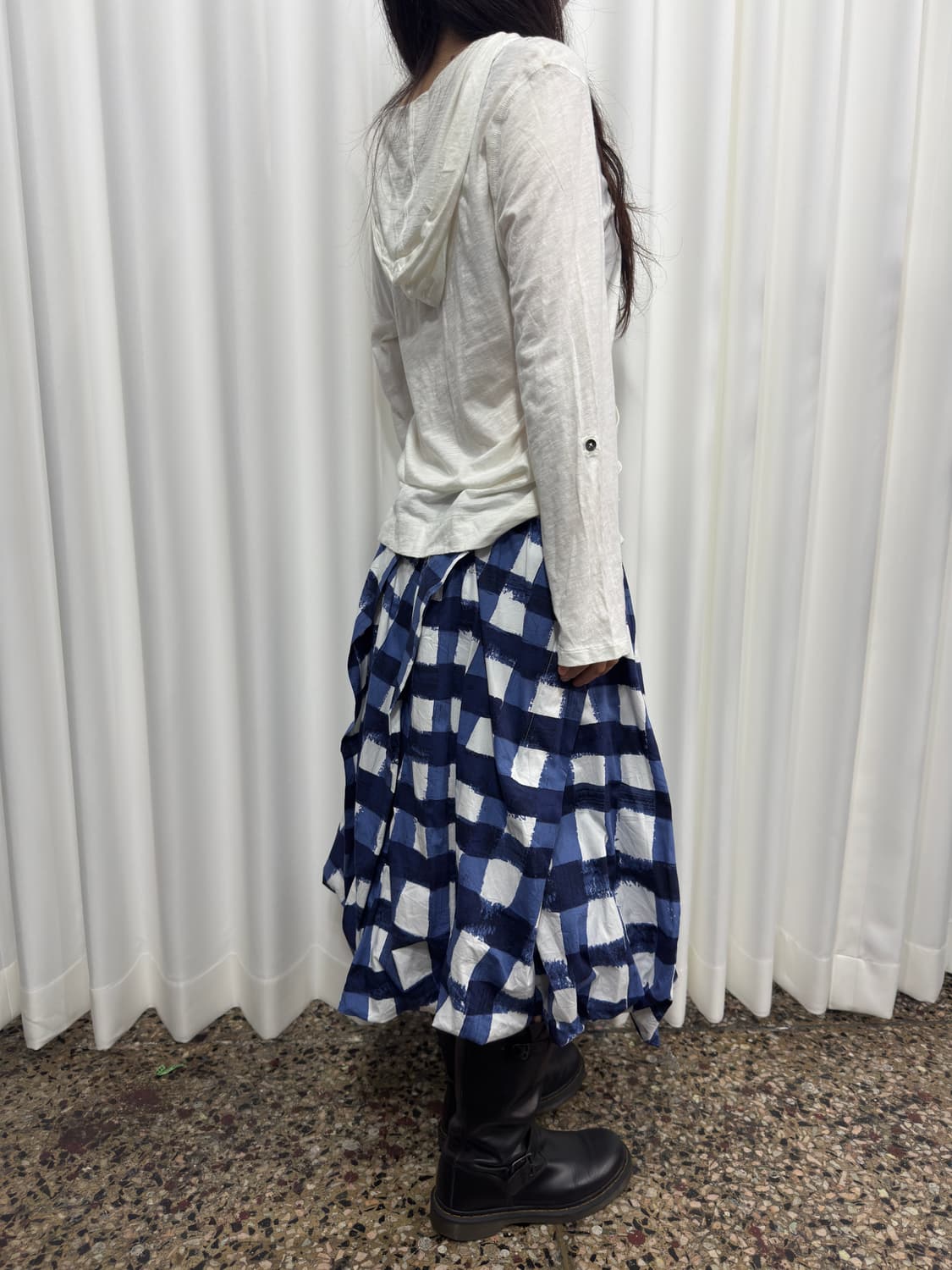 marni x uniqlo puff design skirt 상품이미지5
