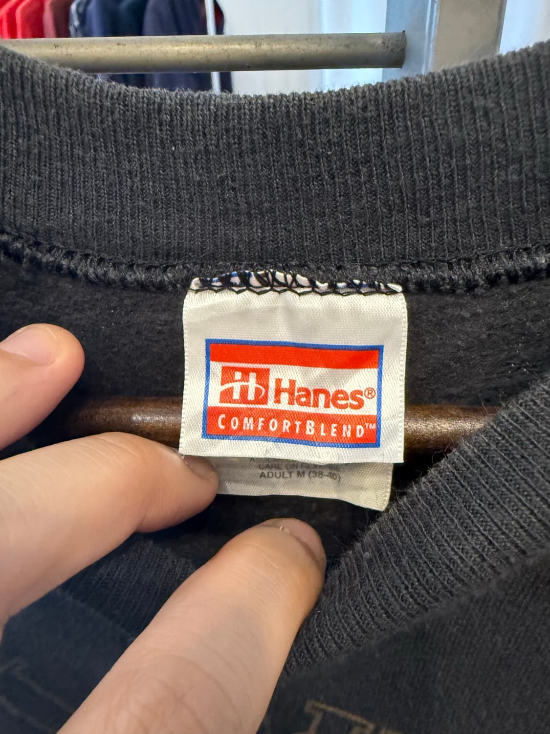 90s Hanes 빈티지 스웻셔츠(미듐) 상품이미지3