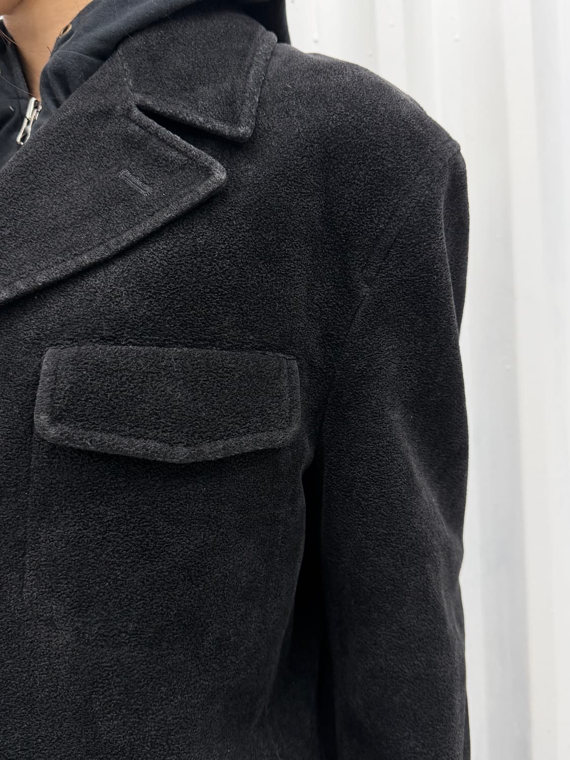 PPFM brushed finish half coat 상품이미지4