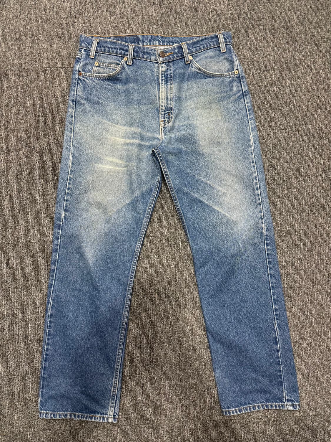 90s 리바이스 505 오렌지탭 미디움 워시드 데님 36 상품이미지2