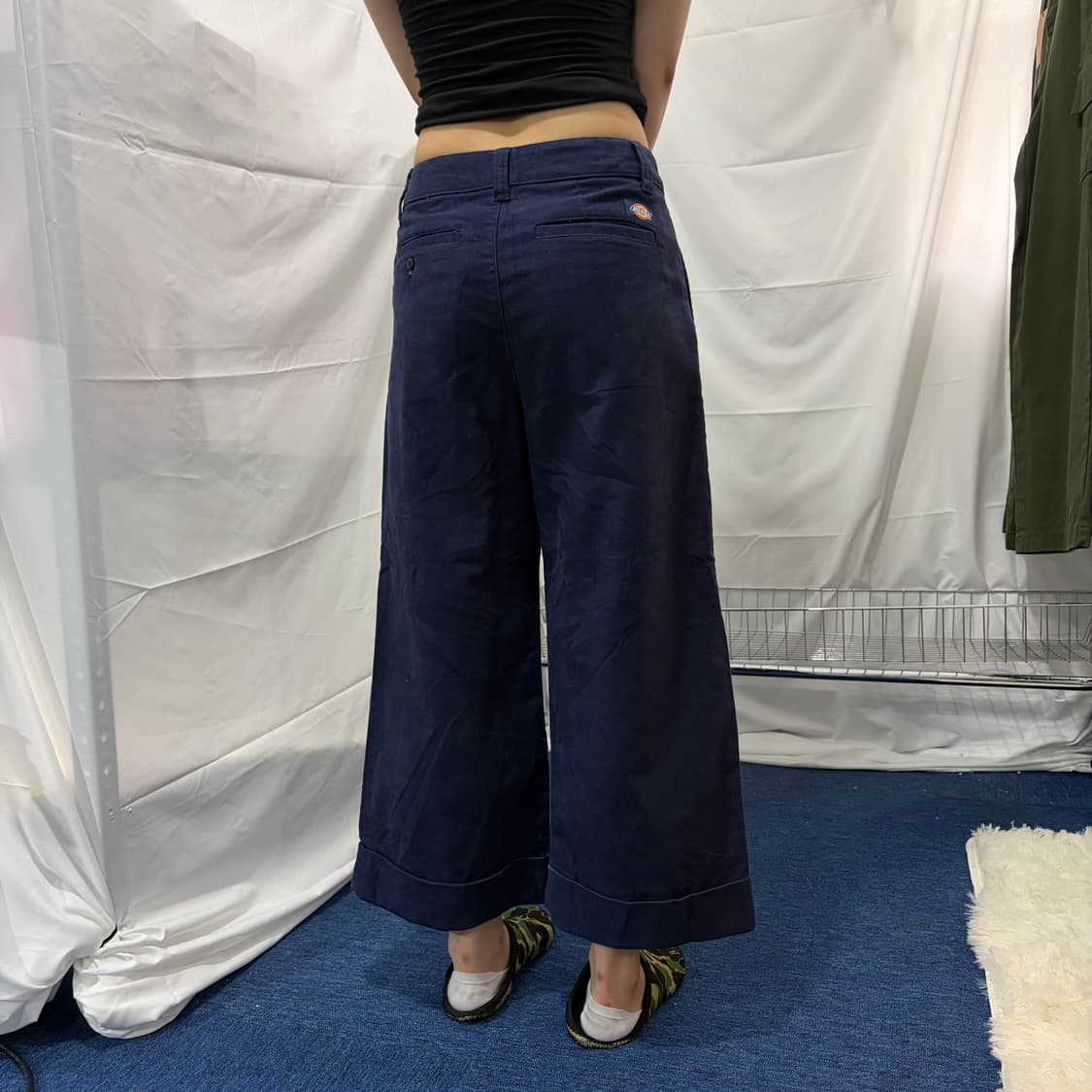 디키즈 네이비 코튼 팬츠 상품이미지2
