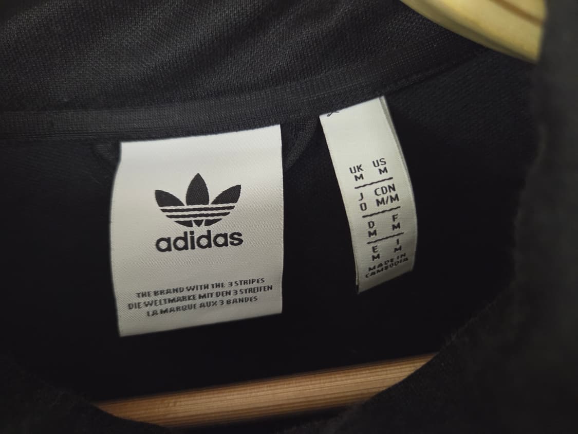아디다스 삼선 배색 트랙탑 M 상품이미지3