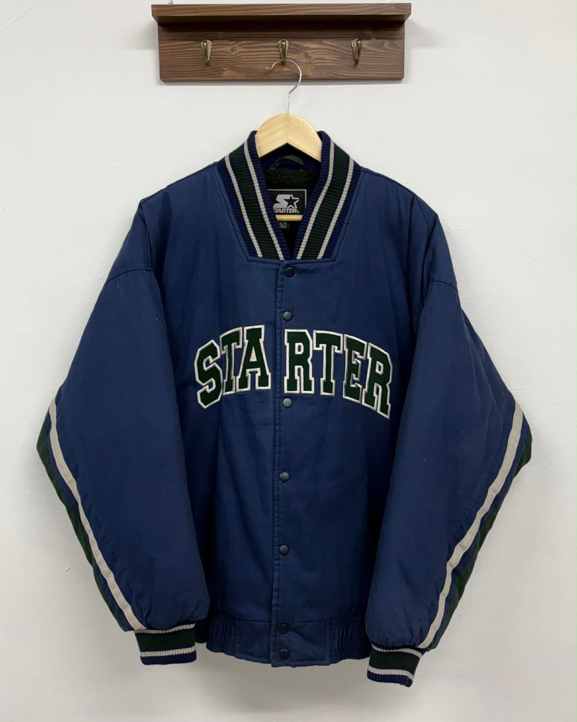 [L] 스타터 바시티 봄버 자켓 상품이미지1