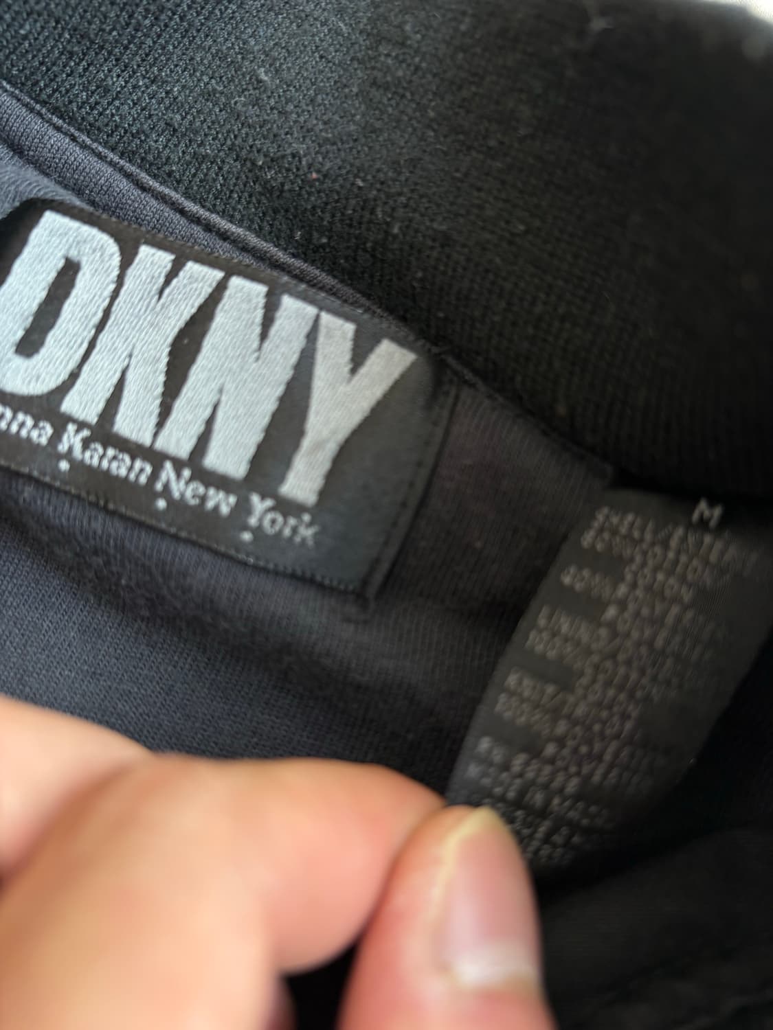 DKNY 도나카란뉴욕 빈티지 코튼 집업 바시티 자켓 상품이미지8