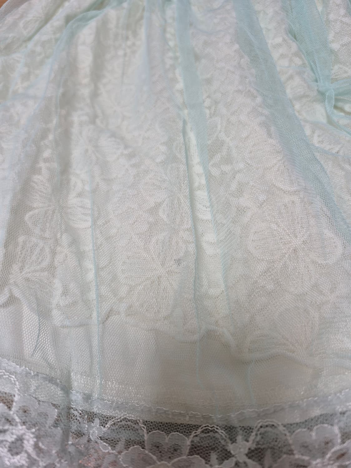 리즈리사 러블리 히메갸루 스커트 민트블루 상품이미지3