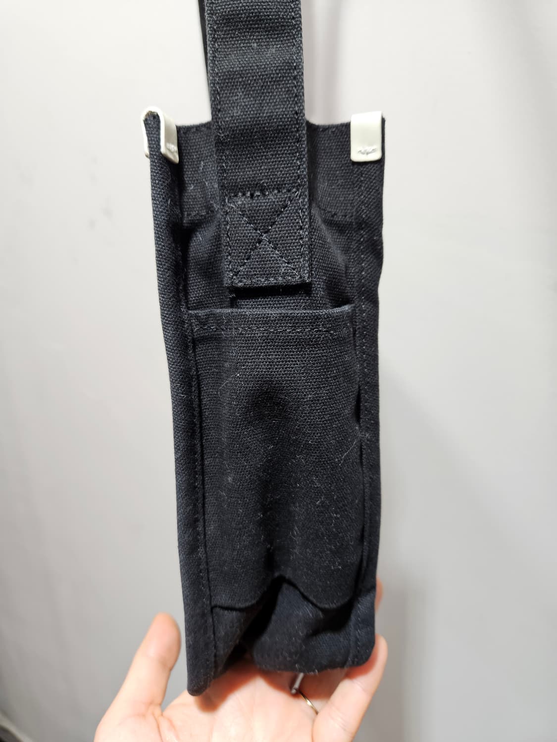 캉골(KANGOL) 조이 캔버스 크로스백 블랙  상품이미지4