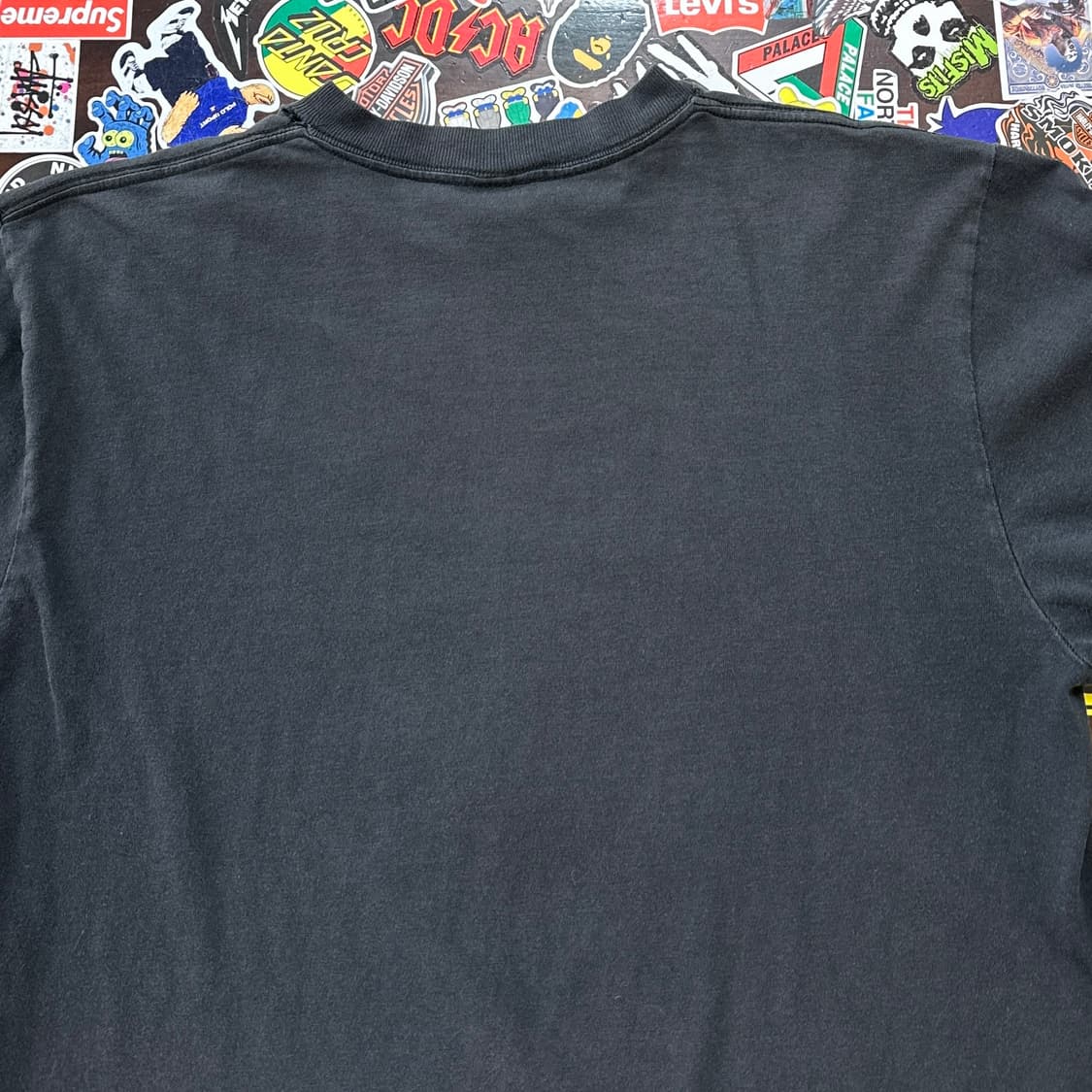 90s USA 올드 스투시 페이디드 롱슬리브 티셔츠 L 상품이미지6