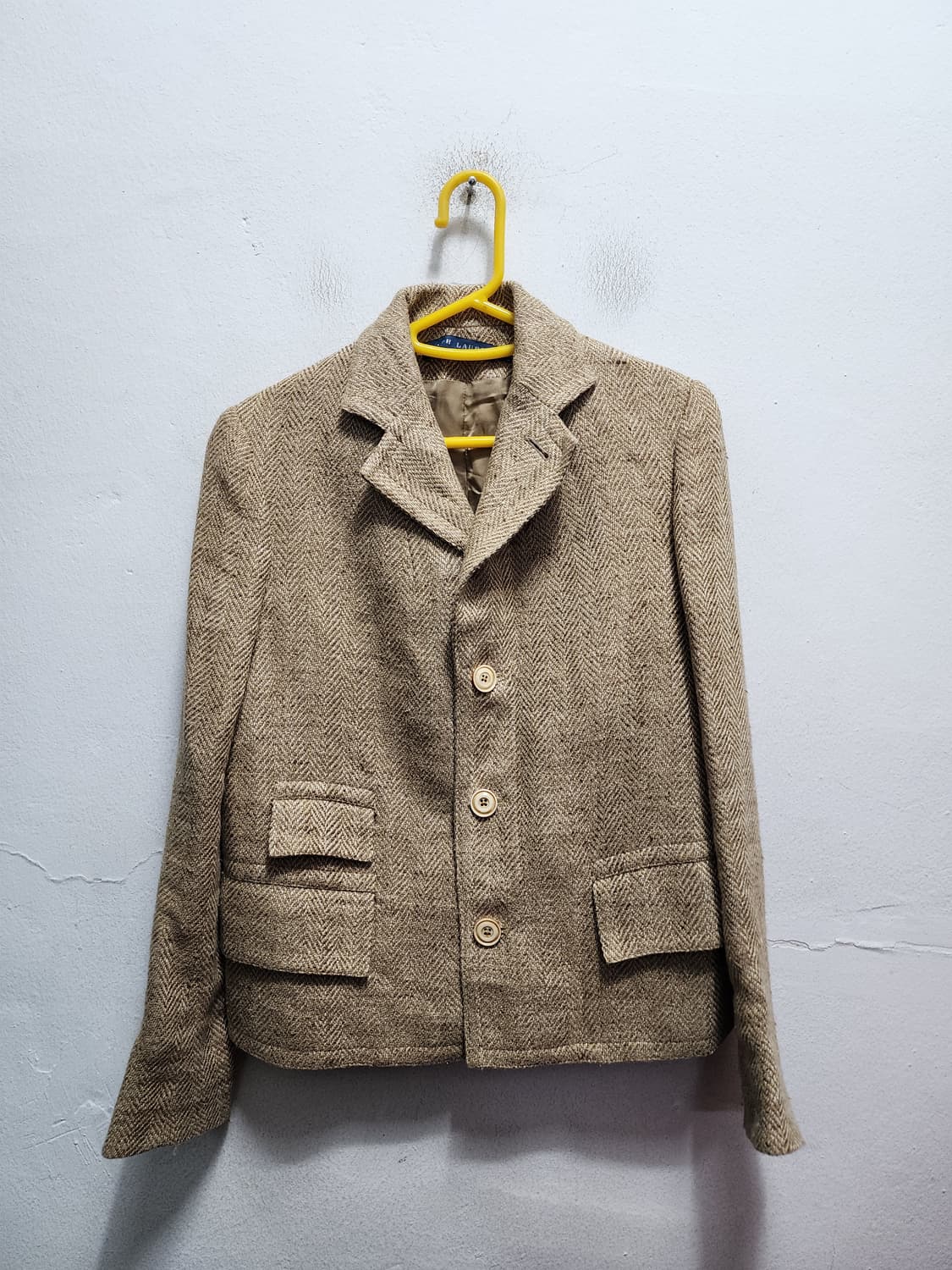 폴로 랄프로렌 헤링본 실크 자켓 상품이미지1