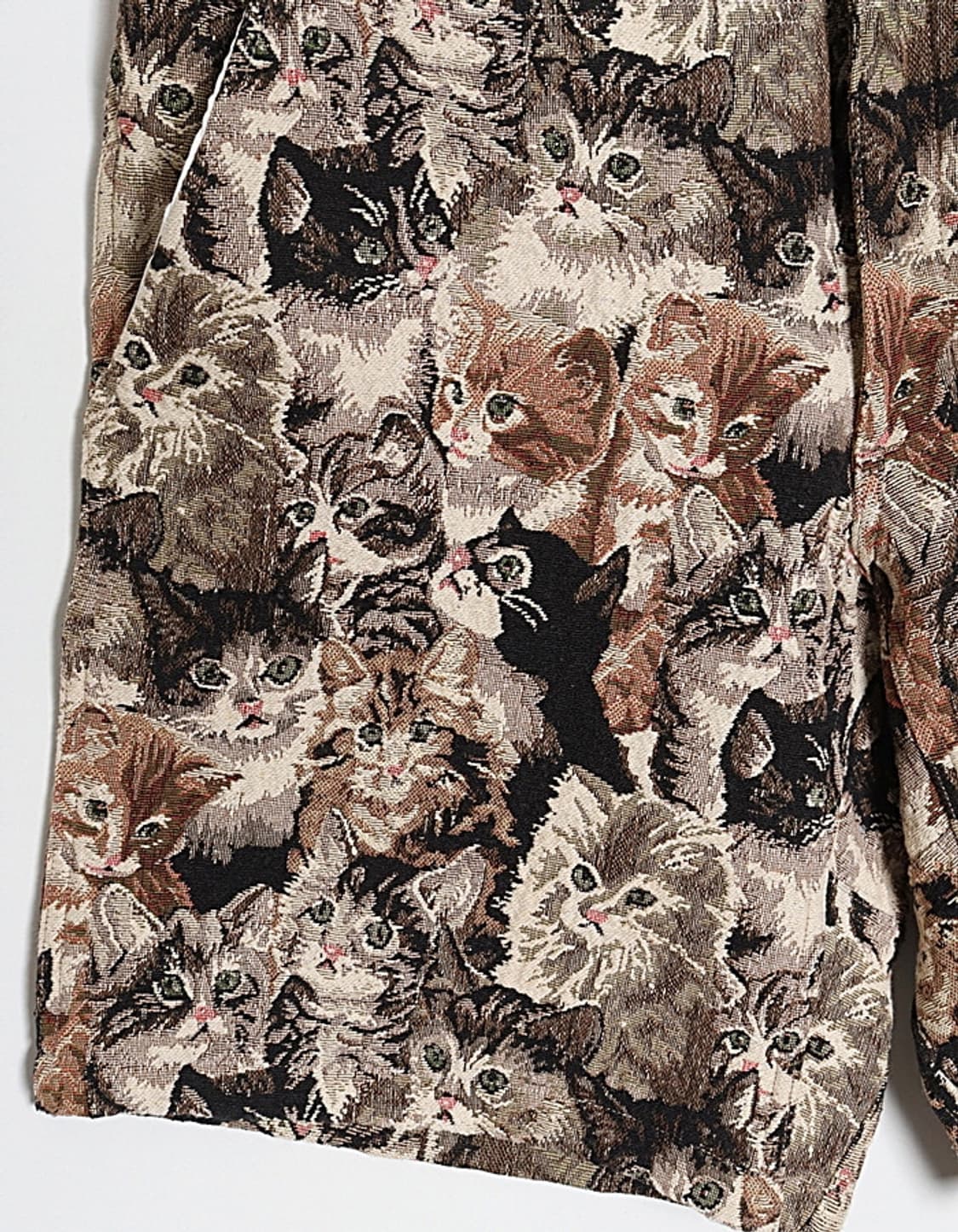 GO SLOW CARAVAN Cats Jaquard Shorts  상품이미지4