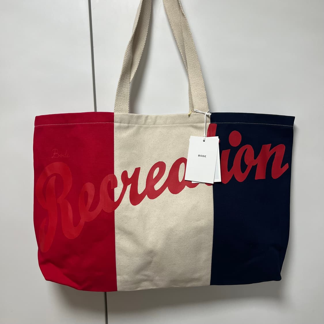 보디 BODE 25ss Recreation 토트백 상품이미지1