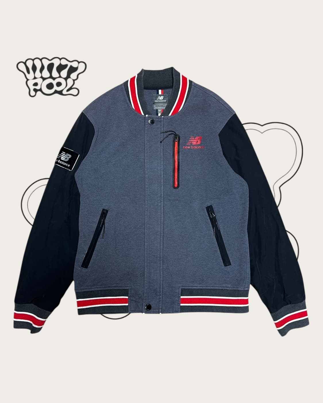 뉴발란스 바시티 야구점퍼 L 100 상품이미지1