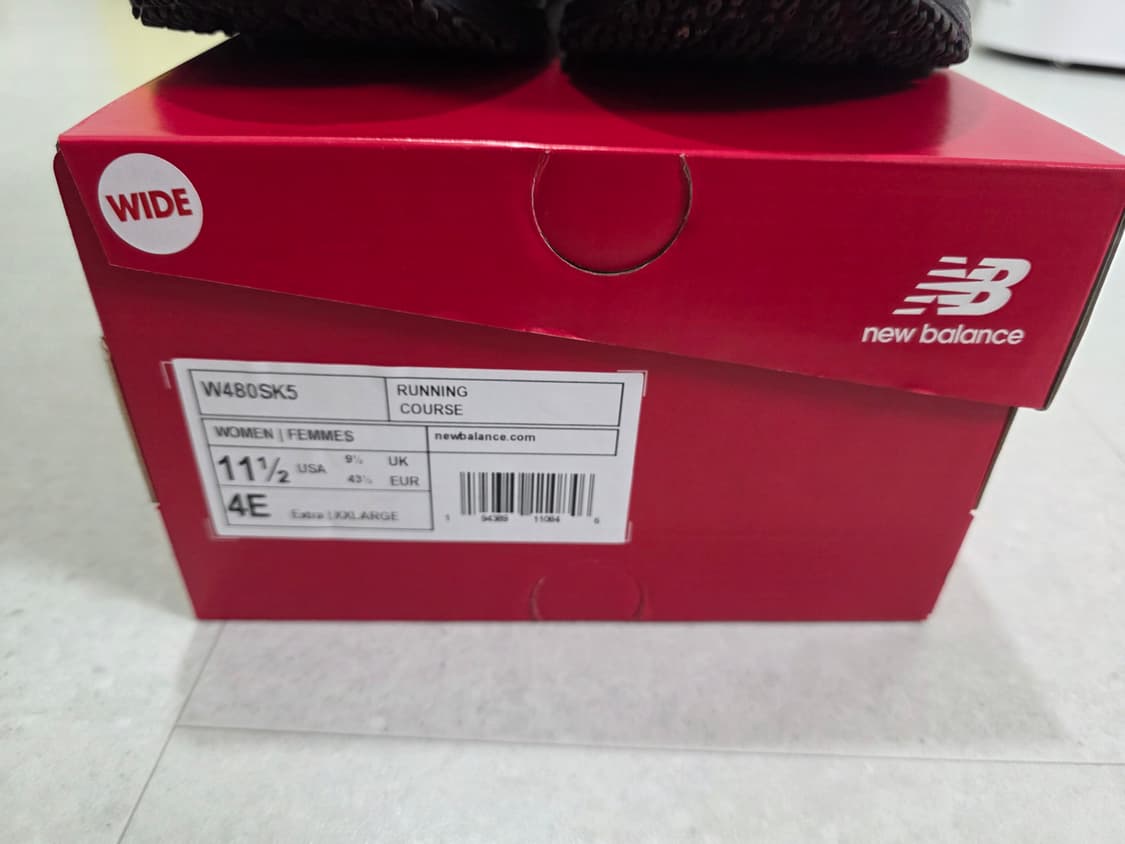 뉴발란스 올검  W480SK5 (4E) 285mm 상품이미지3