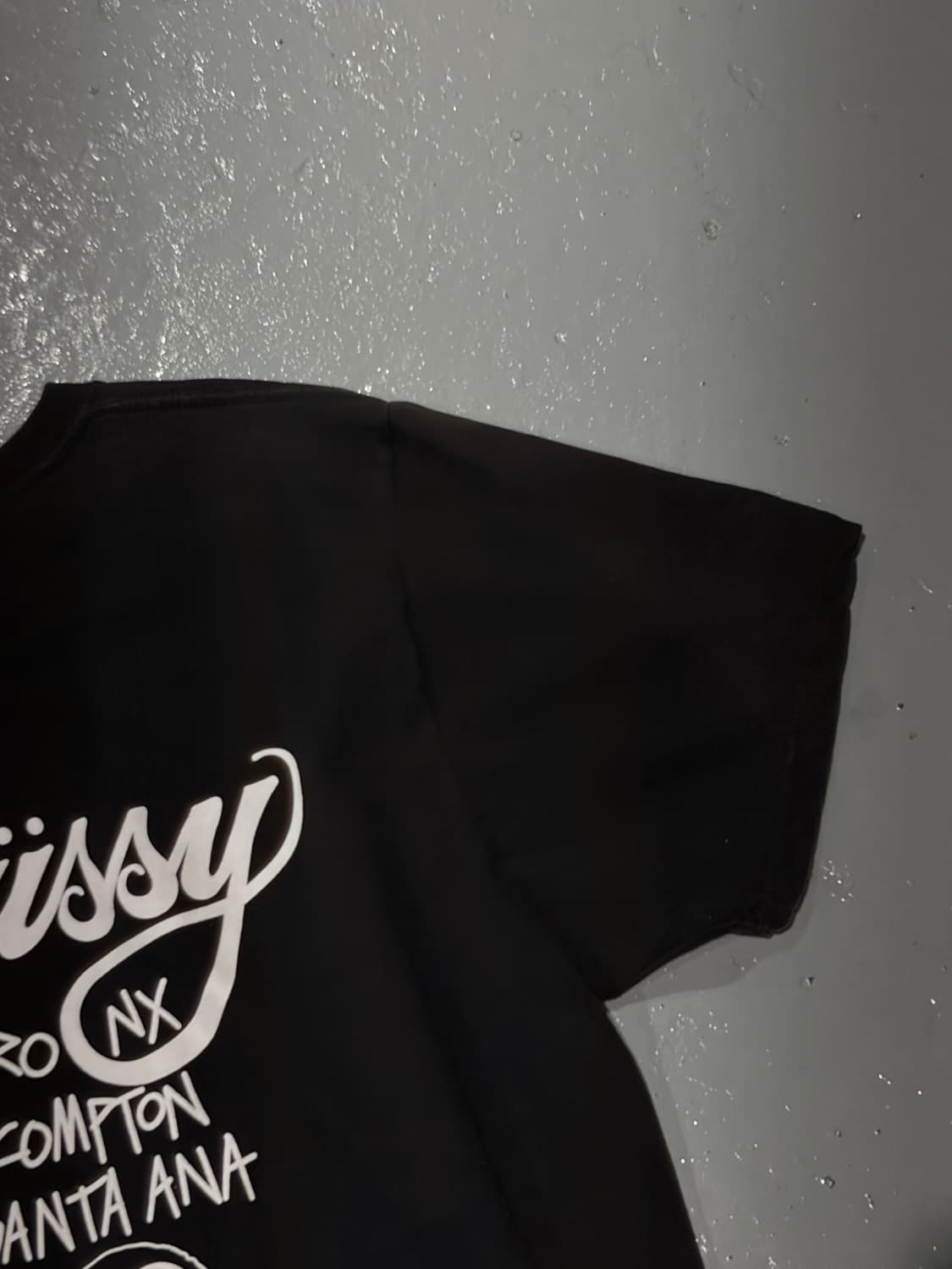 스투시(Stussy) 월드투어 블랙 티셔츠 상품이미지8