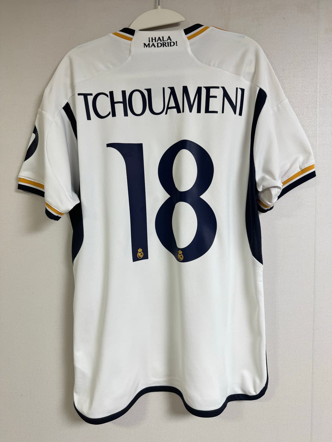 정품 23-24 레알마드리드 추아메니 챔결 우승 유니폼 상품이미지2