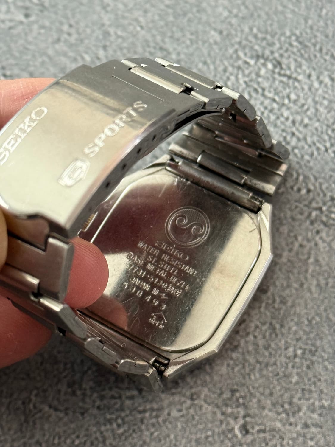 세이코 Seiko Chronos 쿼츠 콤비 상품이미지4