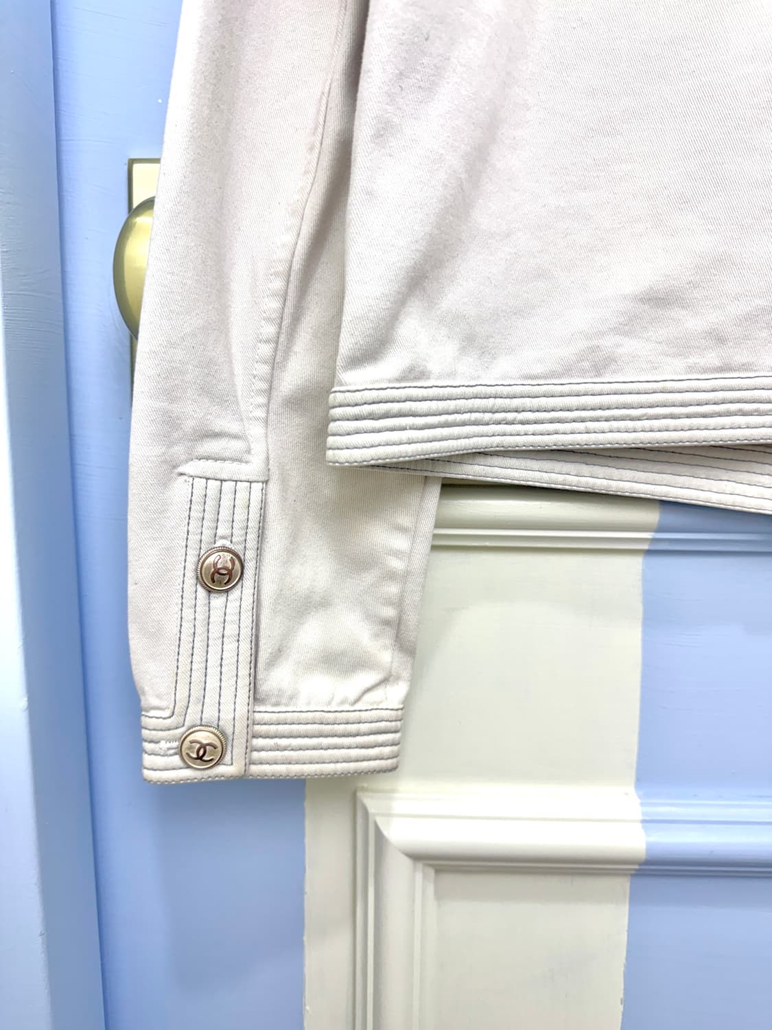 샤넬 스티치 데님자켓 / 2003 크루즈 컬렉션 상품이미지8