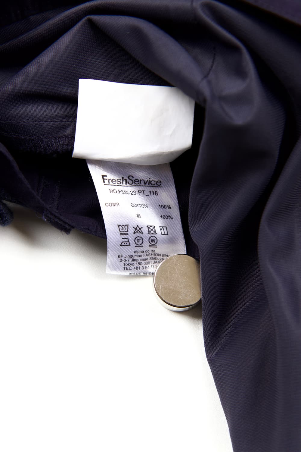 Freshservice 타입라이터 업워드 카고포켓팬츠 네이비 상품이미지7