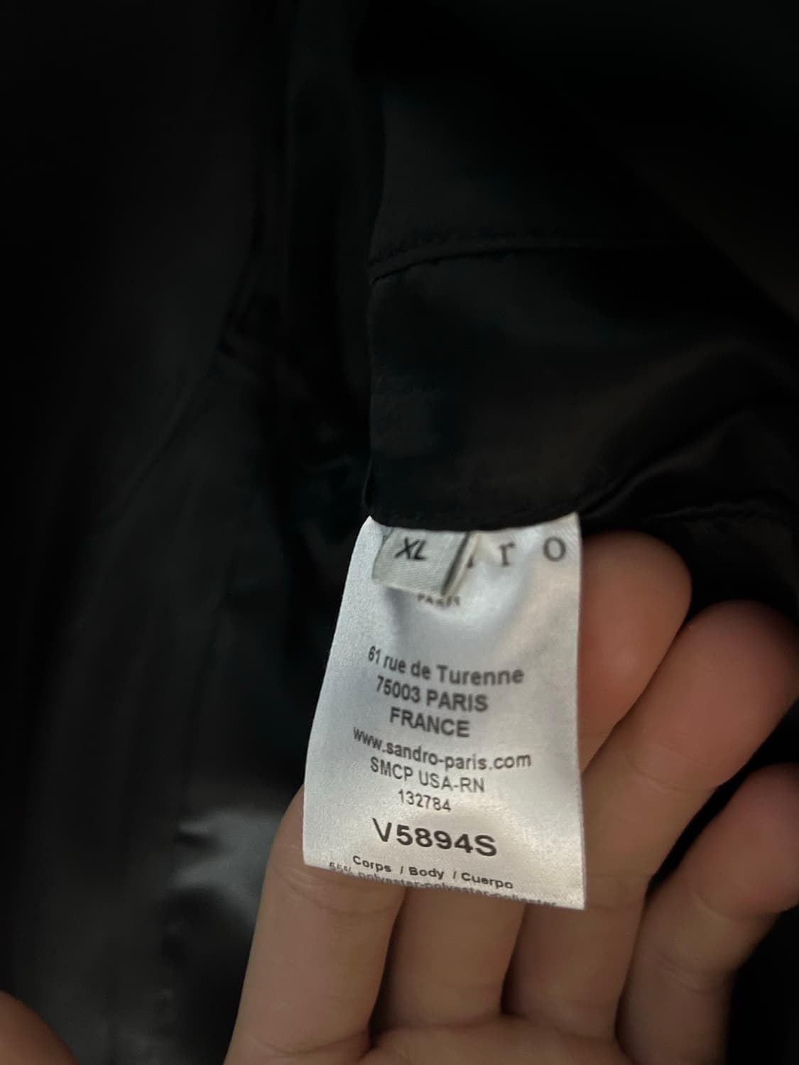 산드로옴므 밀리터리 오피서 자켓 상품이미지4