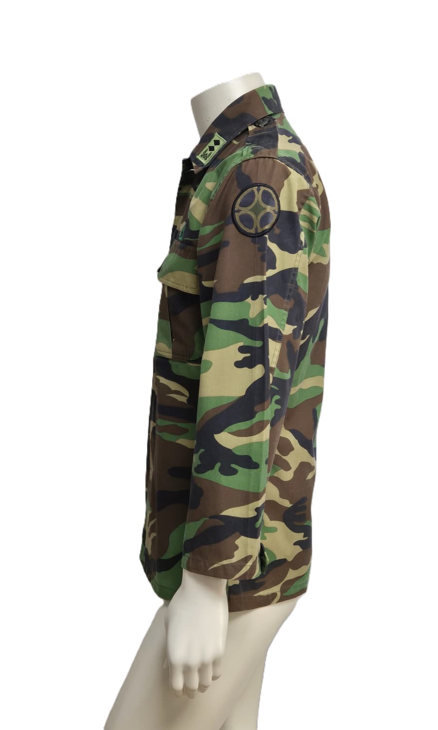 육군 구형 20사단 기갑 중위 후기형 동계 전투복 상의 자켓 (S) 상품이미지2