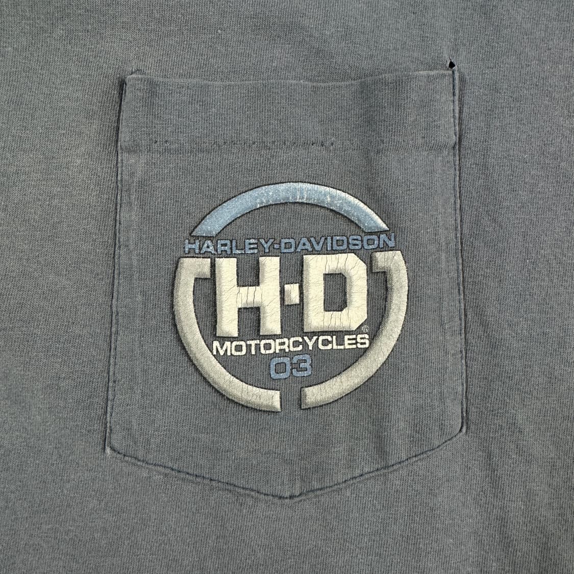 빈티지 Harley Davidson 할리데이비슨 포켓 티셔츠 상품이미지4