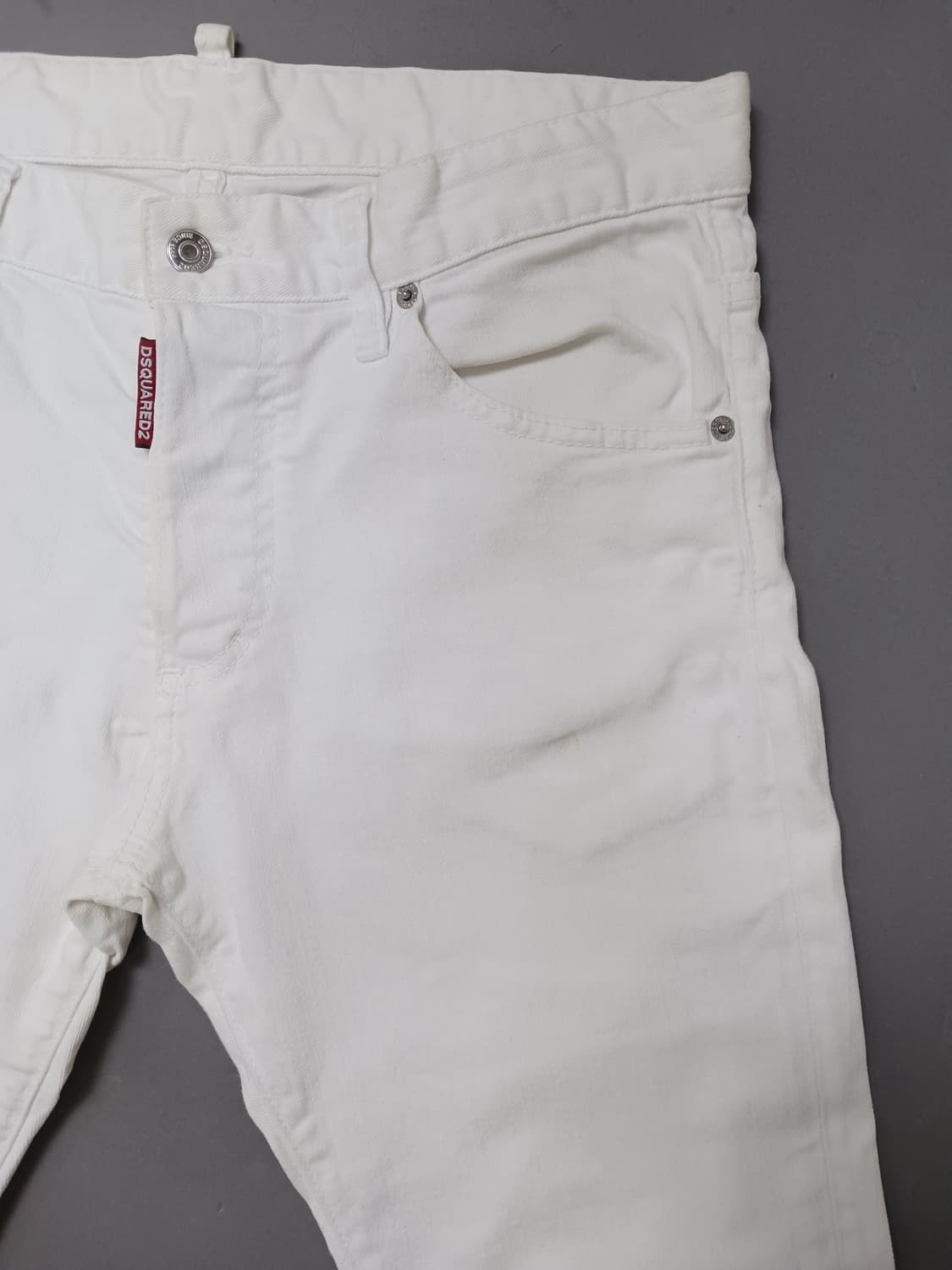 [32] 정품 디스퀘어드2 스키니 단 화이트진 청바지 상품이미지4