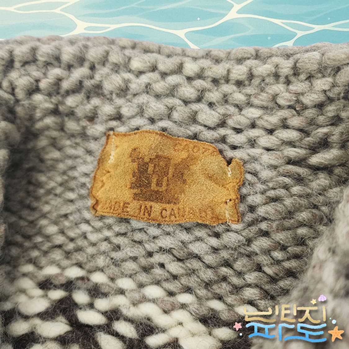 100 Flyer Hook 썬더버드 캐나다 코위찬 니트집업 상품이미지4
