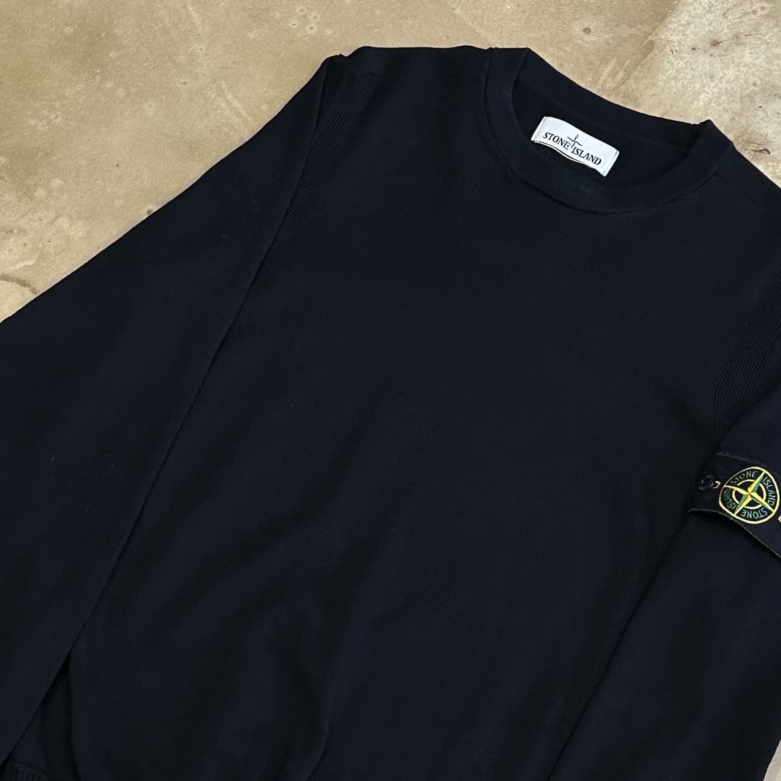 M 스톤아일랜드 블랙 니트 0331  상품이미지1