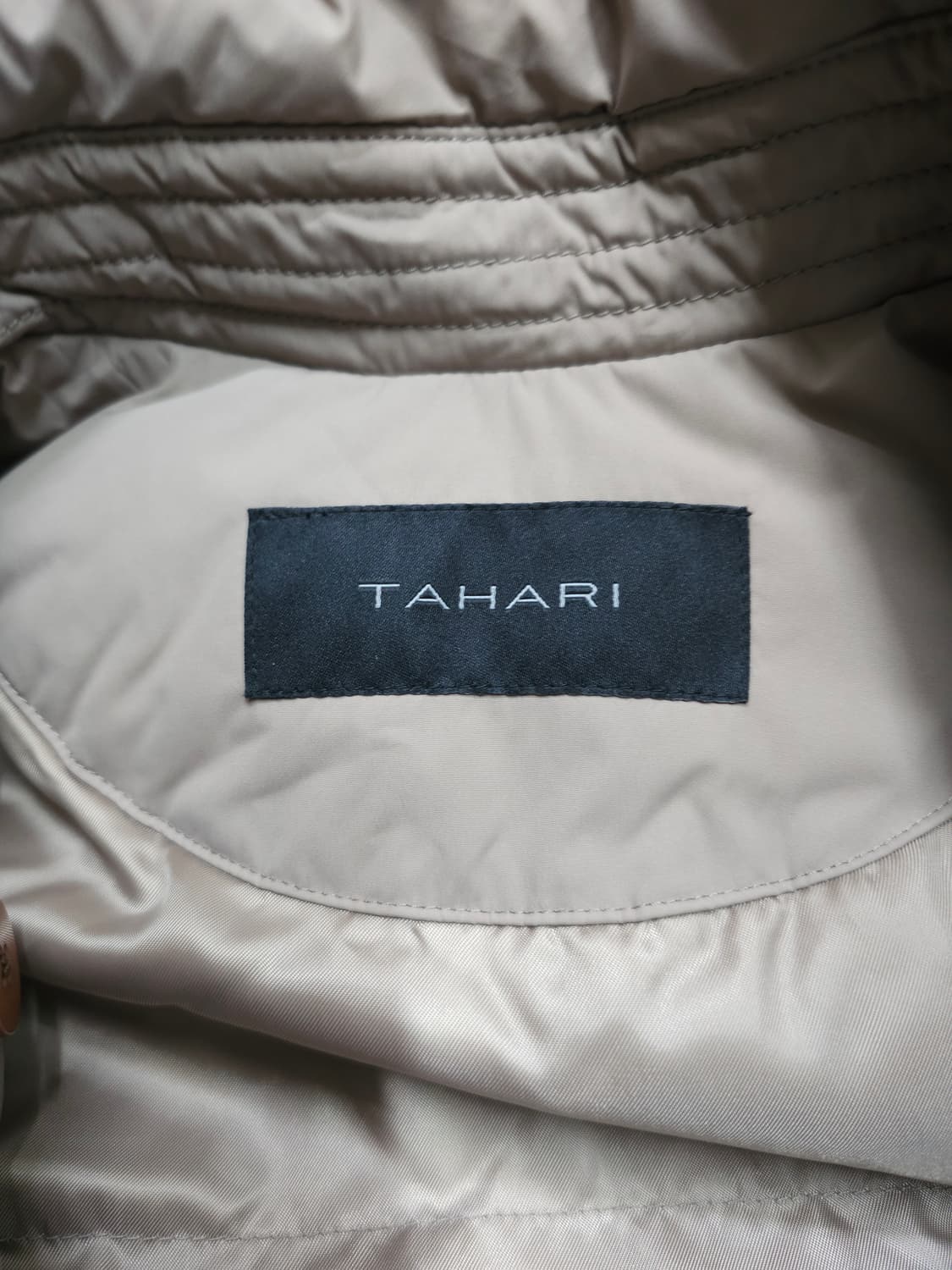 타하리 구스다운 트렌치 패딩코트 상품이미지7