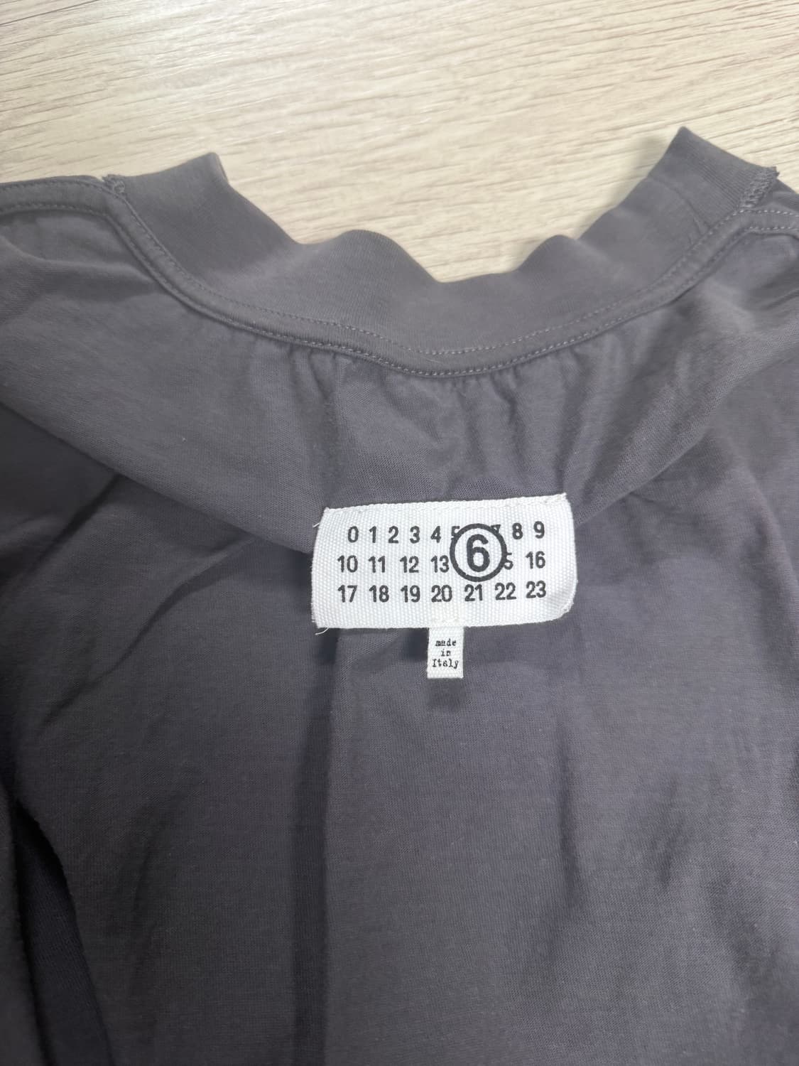 MM6 반팔티셔츠 차콜그레이 XS 메종마르지엘라 상품이미지6