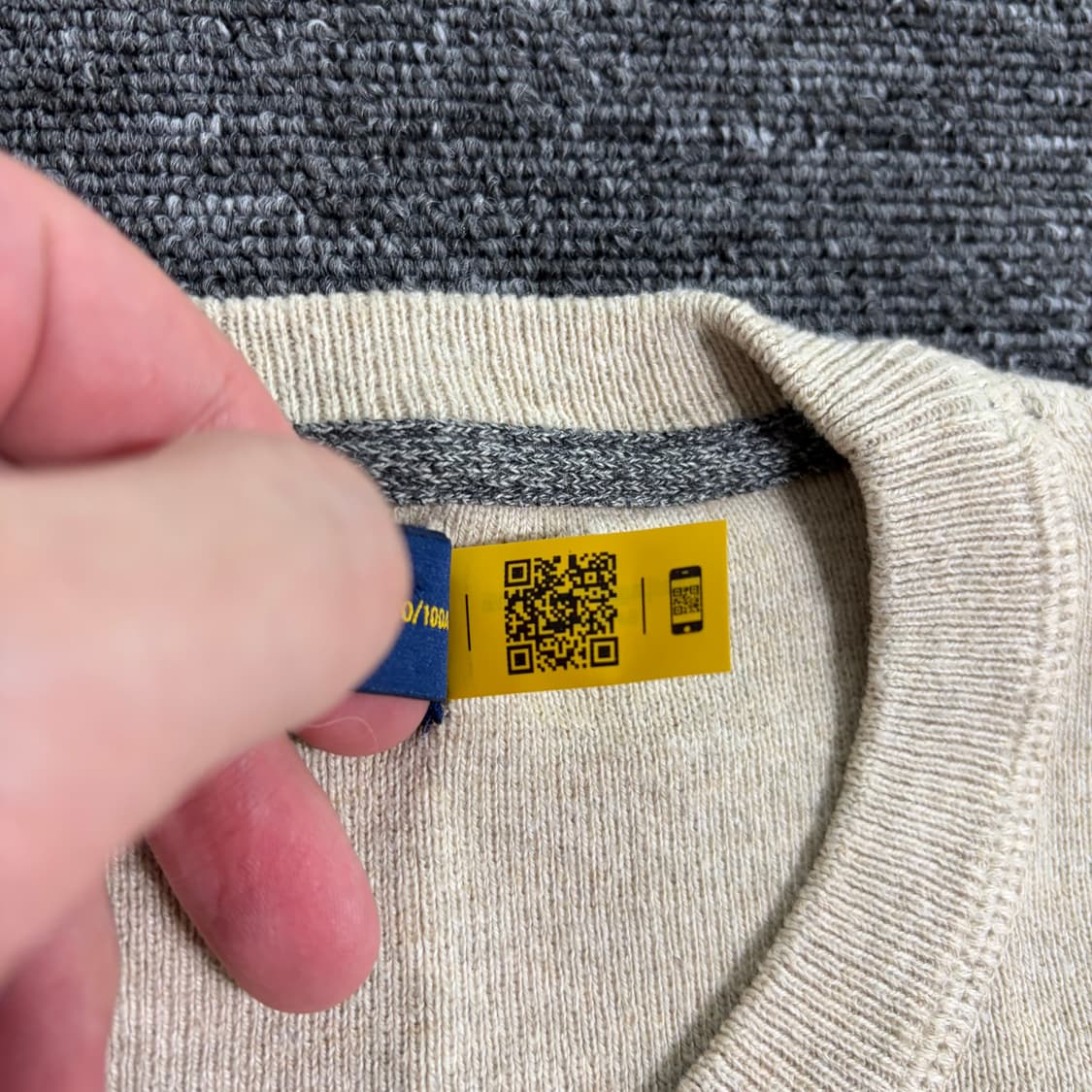 폴로 랄프로렌 오트밀 니트 상품이미지6