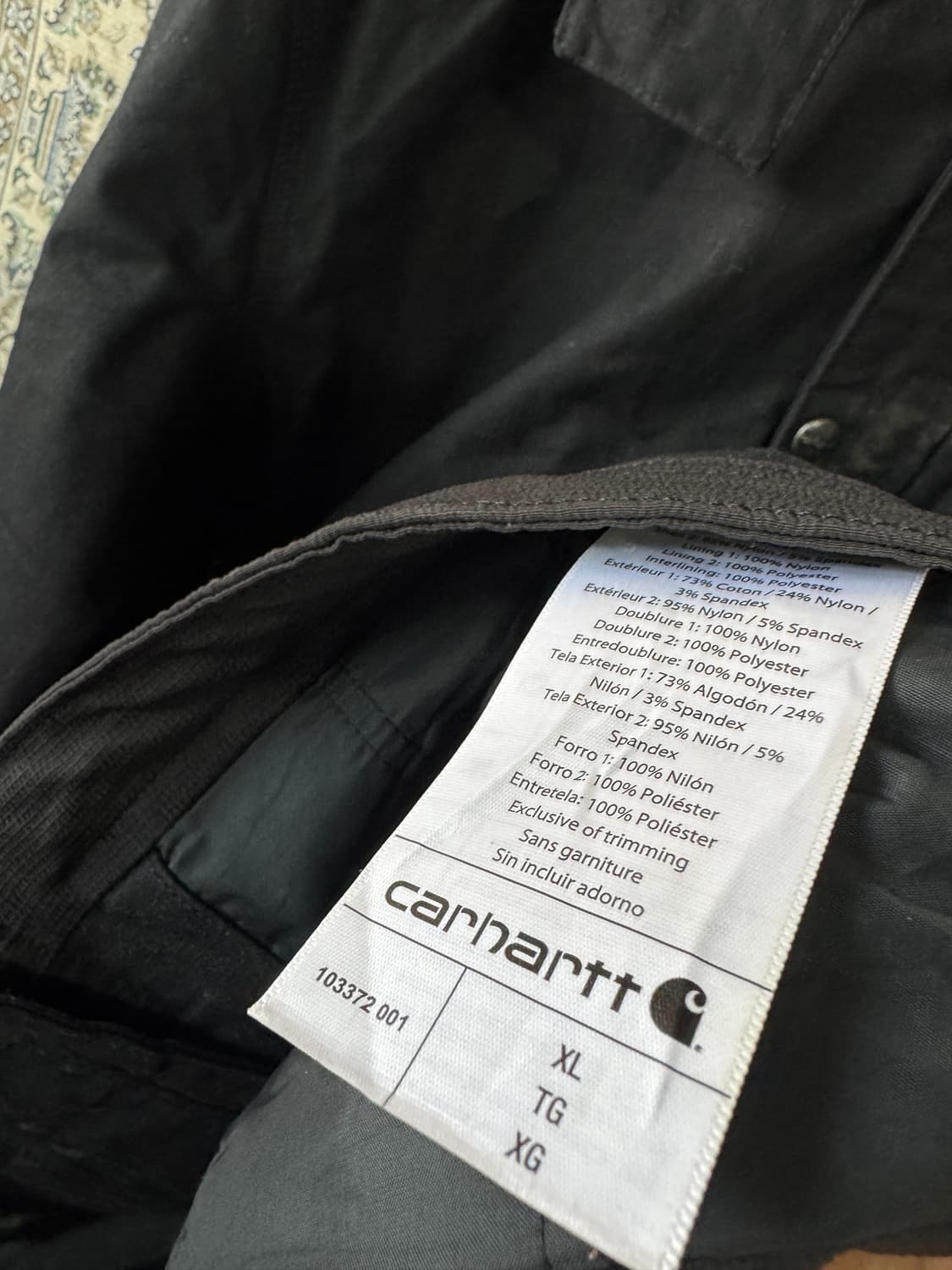 CARHARTT 103372 풀스윙 스틸 캔버스 자켓1631 상품이미지5