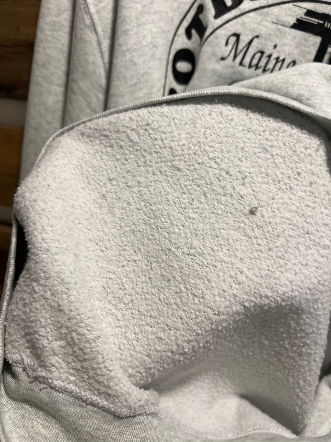 [L]90's USA Made POTBELLIES 프린팅 멜란지 스웻셔츠 상품이미지5