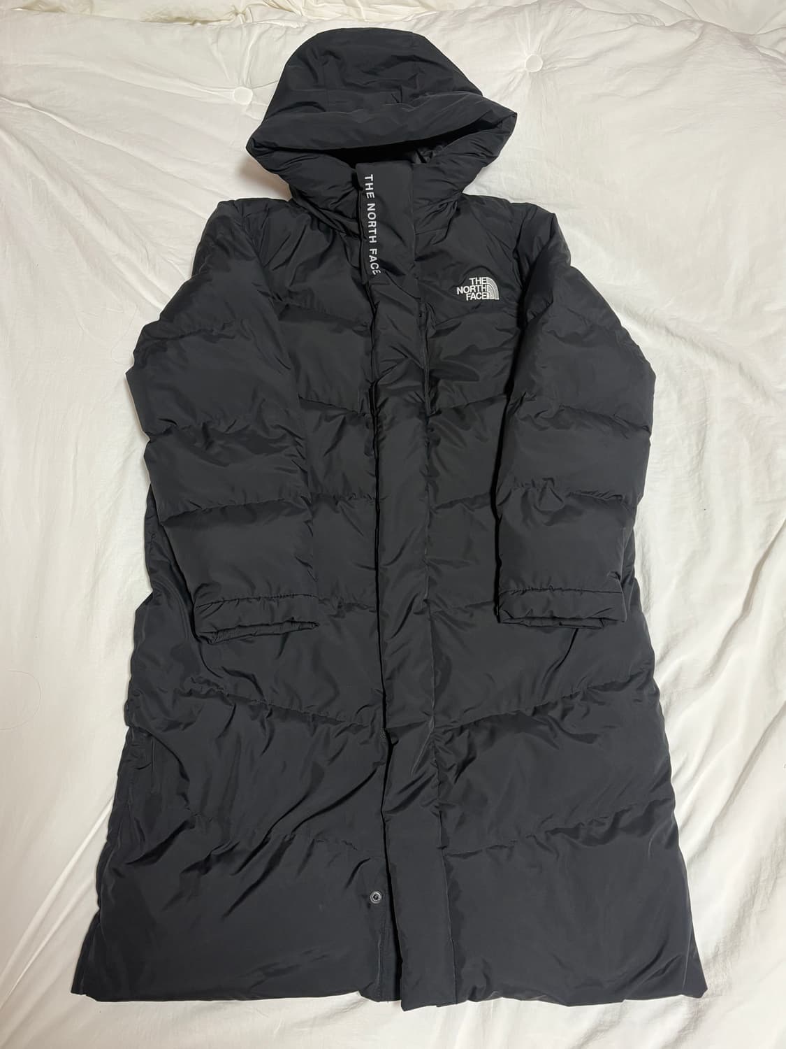 노스페이스 온볼 블랙 롱패딩 L 상품이미지1