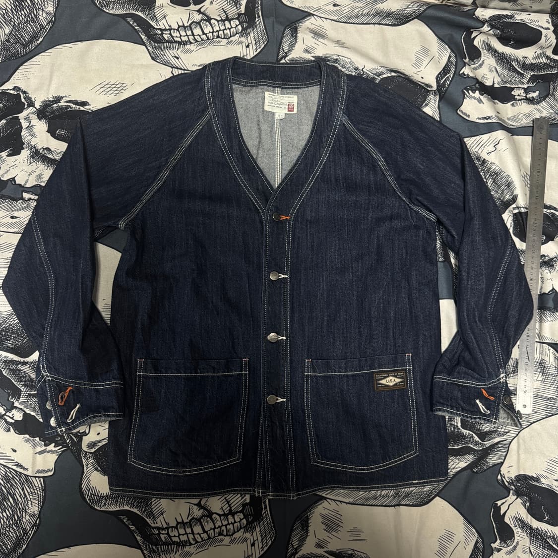 노카라 데님자켓 XL사이즈  상품이미지1