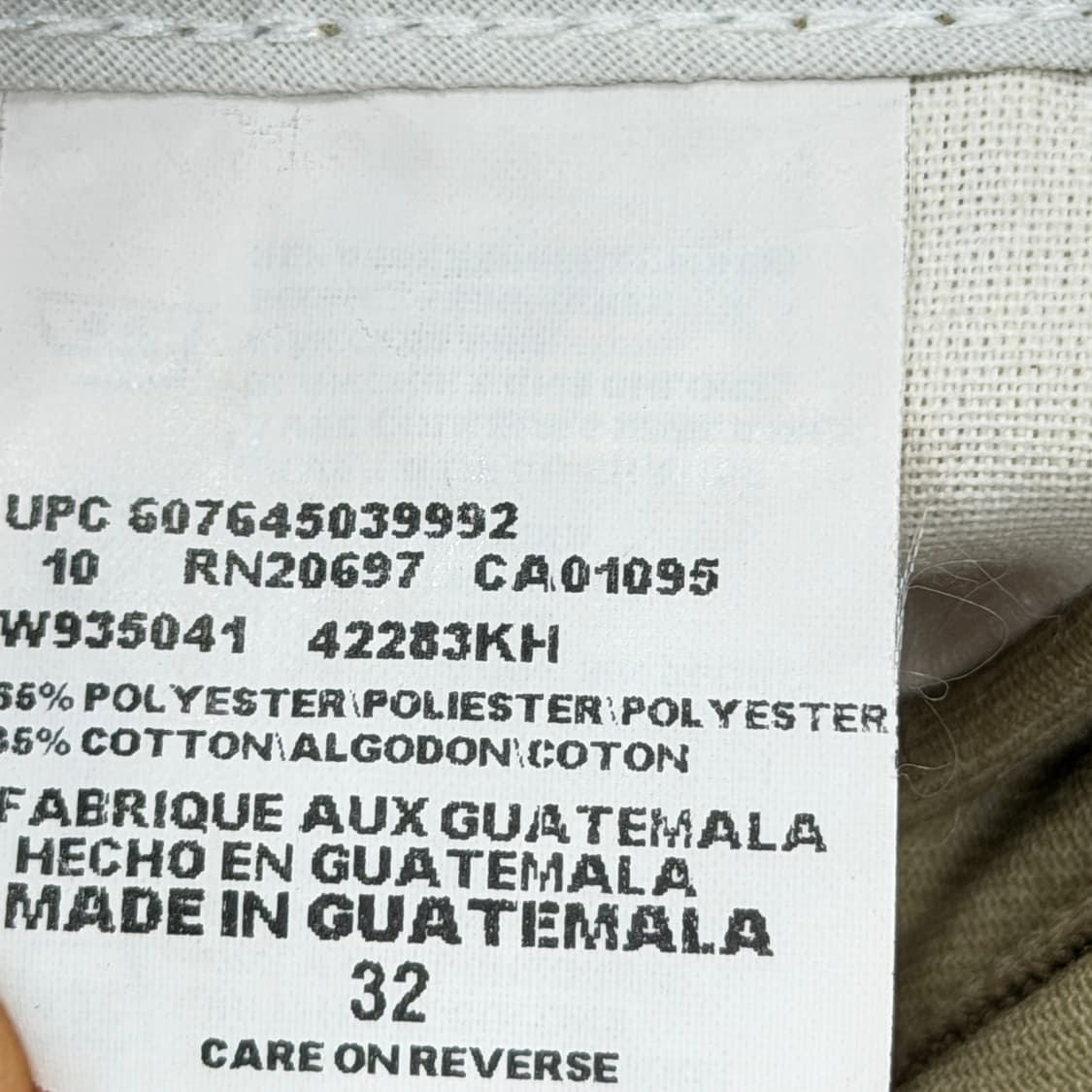 디키즈 빈티지 베이지 버뮤다 카펜터 워크팬츠 바지 32 상품이미지4