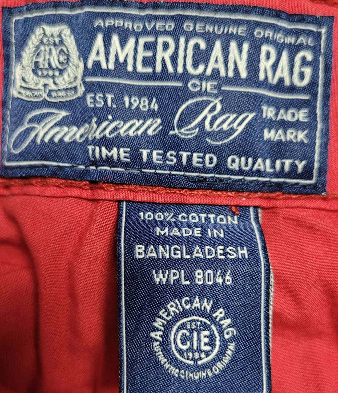 american rag cie 레드 반바지 38 상품이미지2